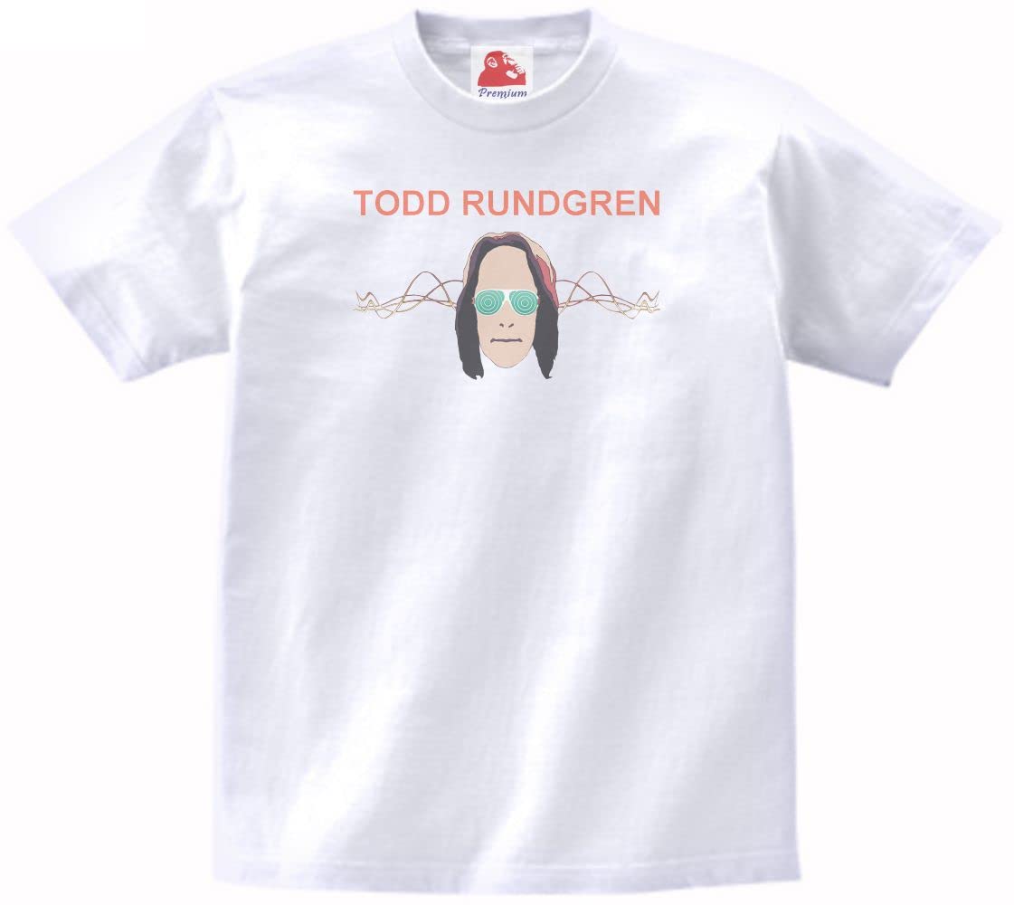 Amazon | トッド ラングレン 音楽 バンド ロック Tシャツ ハイ